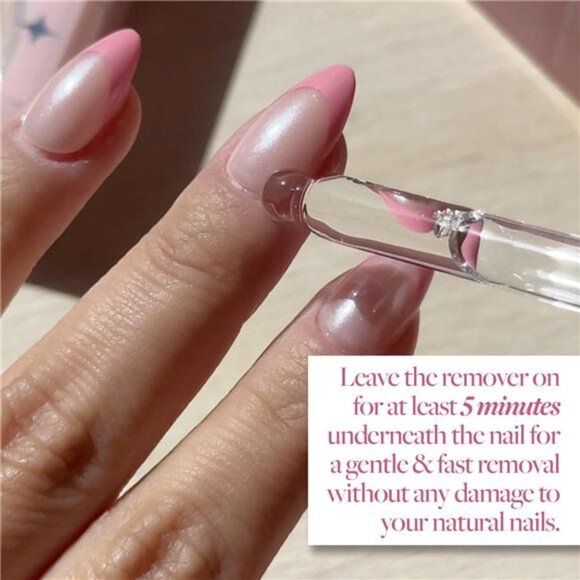 Glamnetic Press On Nail Remover | Odorless, No Acetone, Gentle Press-On Nail - Picture 2 of 7